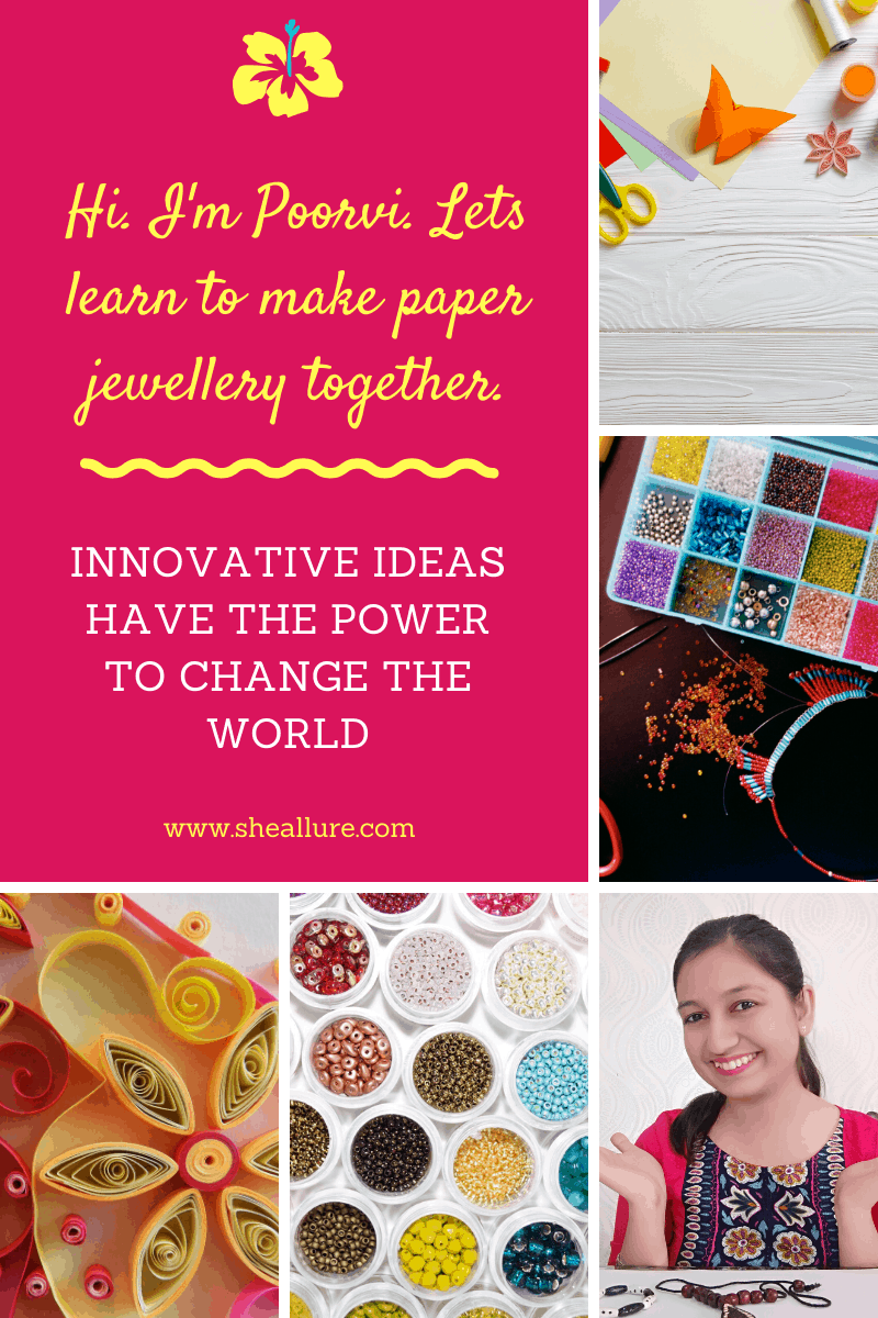 Can paper jewellery be made at home 