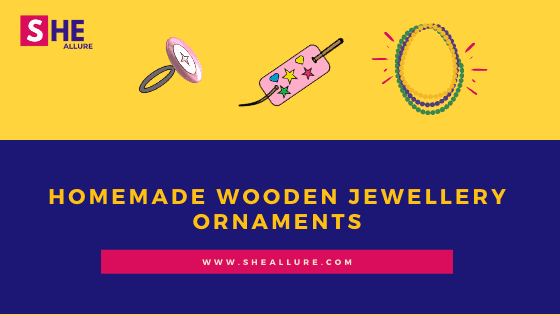 Homemade Wooden Jewellery Ornaments