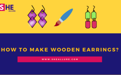 DIY Earrings Made From Pinewood – Recycle and Inspire the World