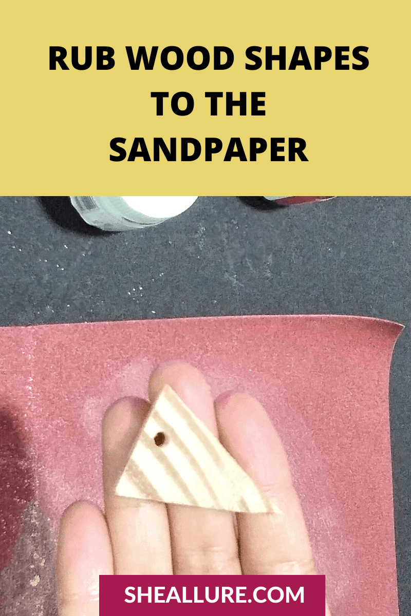 Sanding Wood shapes