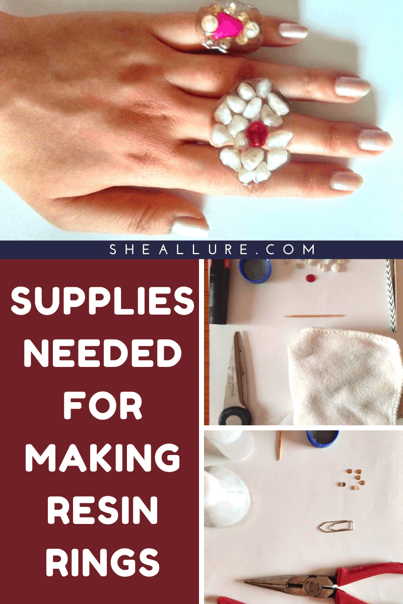Supplies Needed for Making Resin Rings