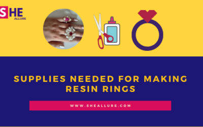 Supplies needed for Making Resin Rings