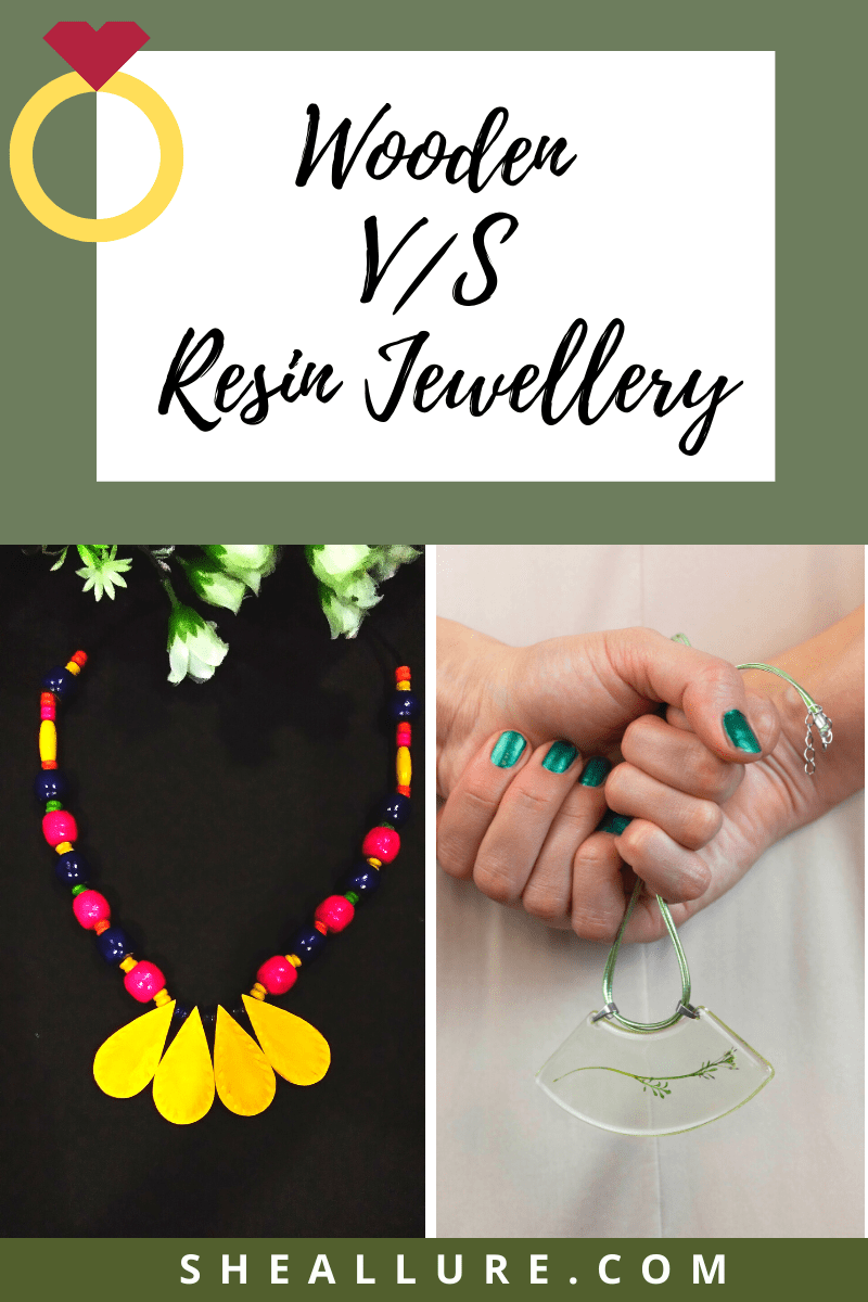 Wooden Versus Resin Jewellery