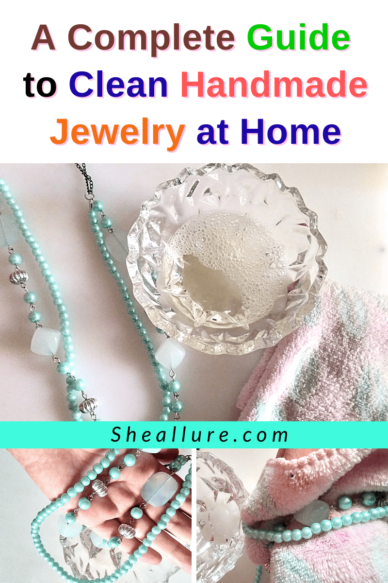 Handmade jewellery sales making at home