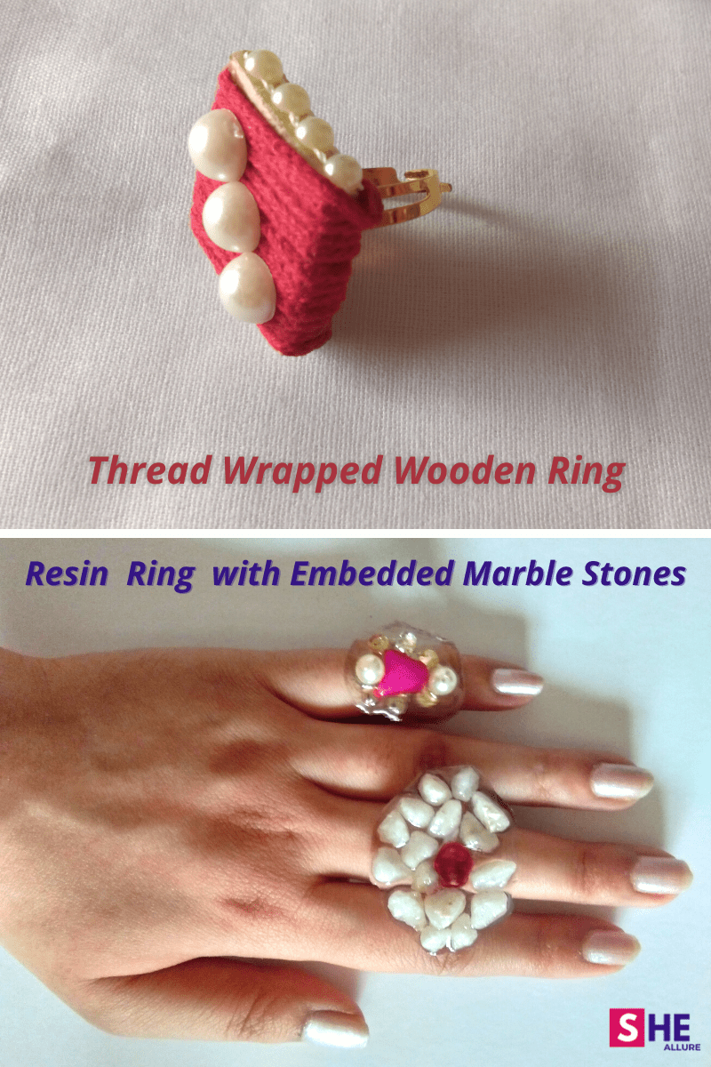Resin ring & Threadwrapped
